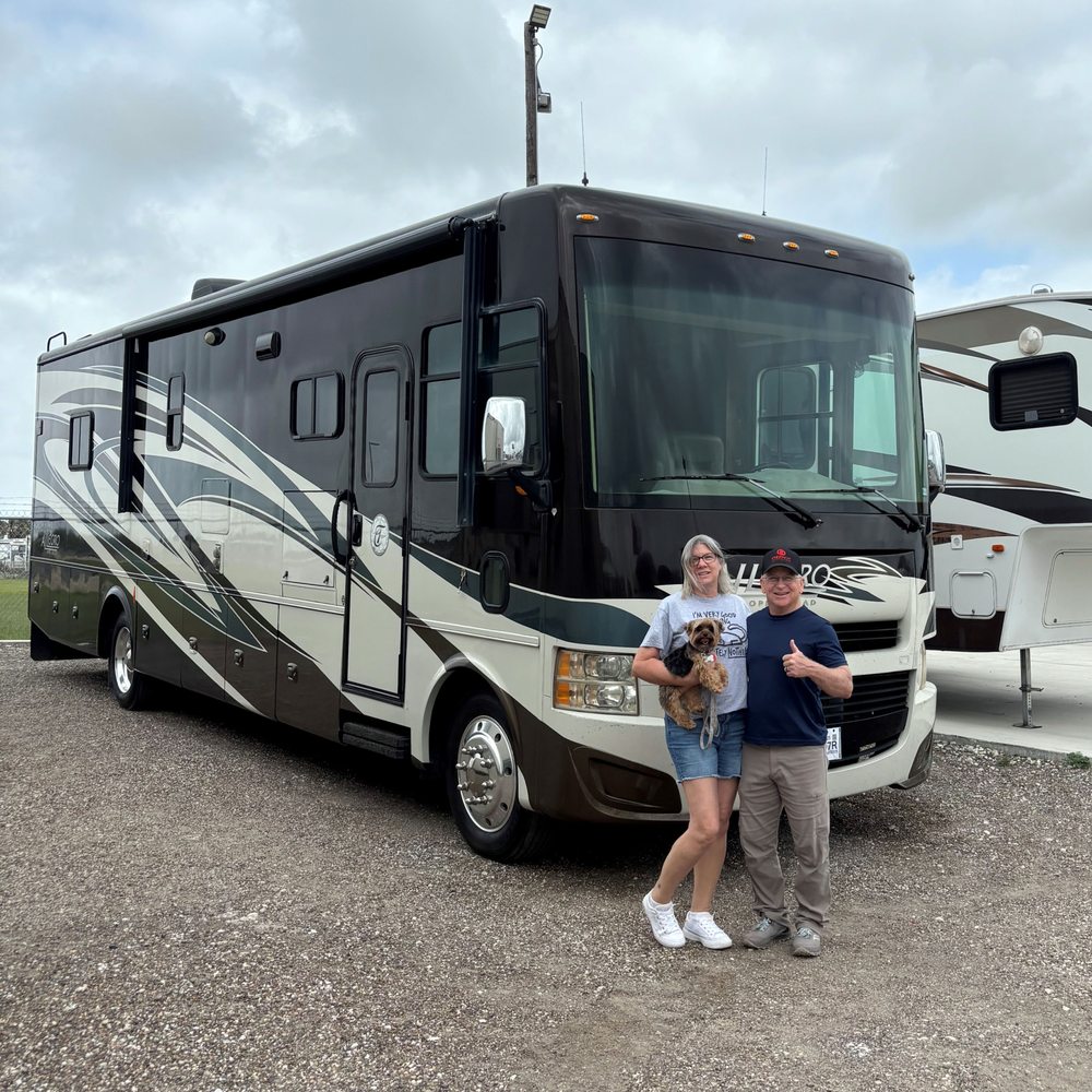 Let the good times roll & a new journey begin! Huge congrats to Mr. & Mrs. Lackey on the 2014 Tiffin Allegro 36 Motorhome!